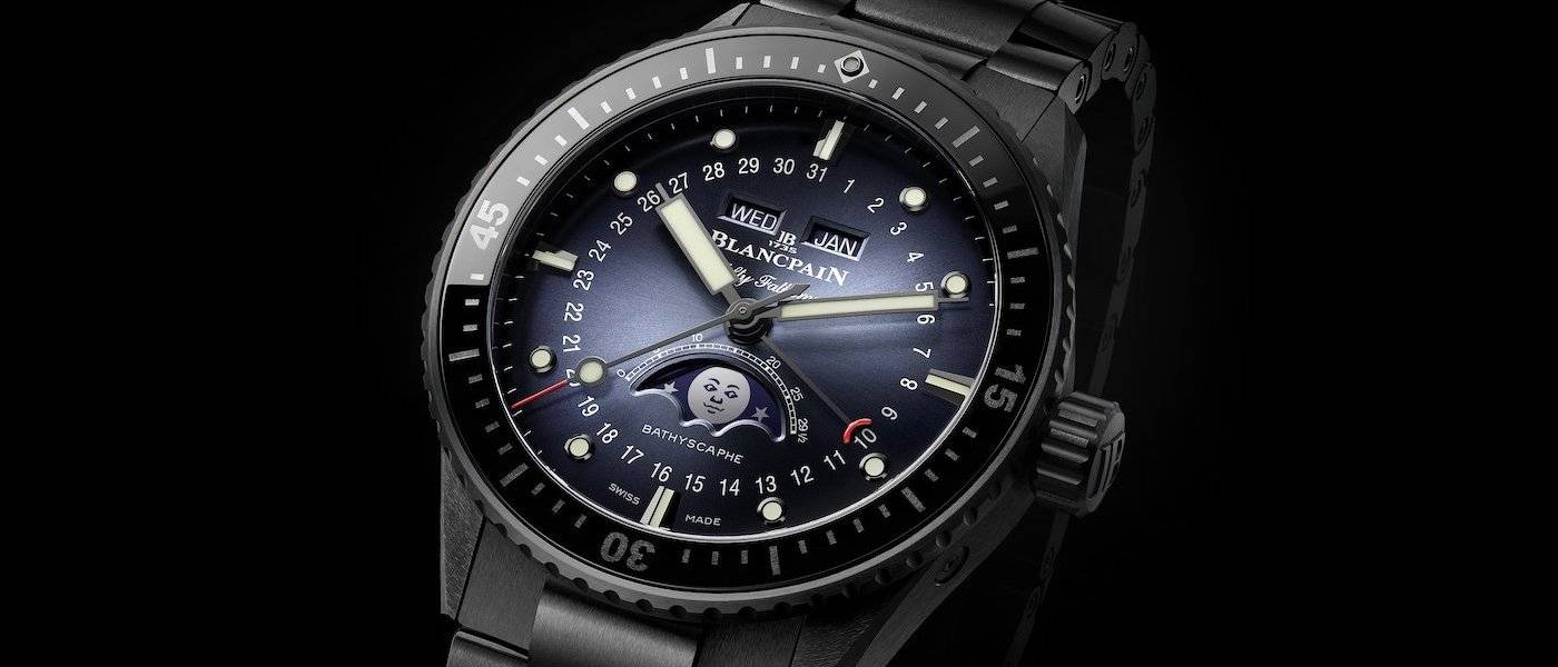 Nuevo Blancpain Bathyscaphe Quantième Complet Phases de Lune