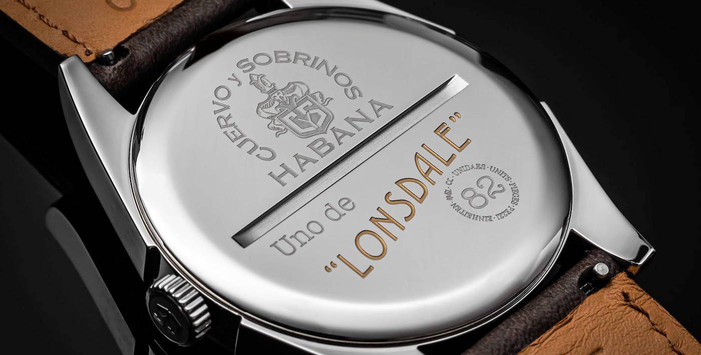  Lonsdale, reloj Fabricado por Cuervo y Sobrinos