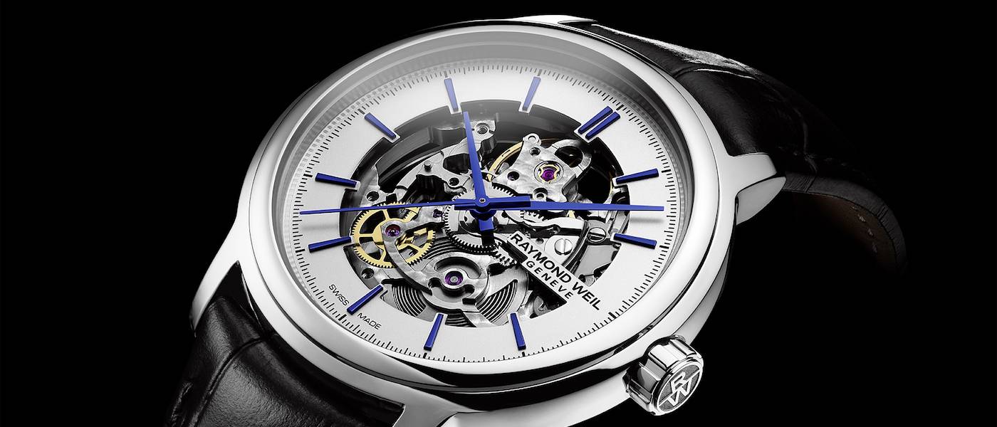 Raymond Weil se centra en lo esencial con el Maestro Skeleton