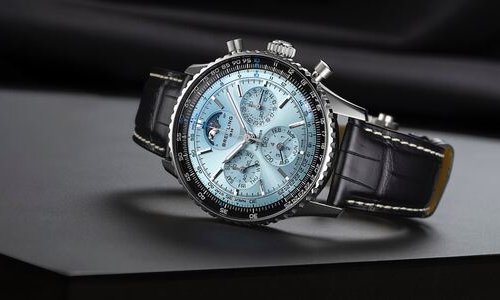 El nuevo cronógrafo con calendario perpetuo Navitimer B19 azul hielo de Breitling