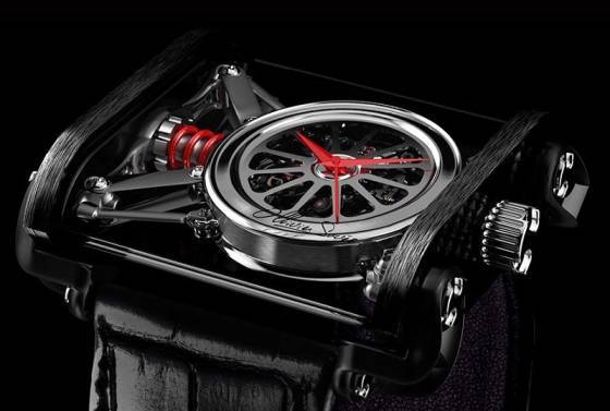 La nueva marca de relojes de Ollivier Savéo es toda acerca de la velocidad, el petróleo y las mariposas
