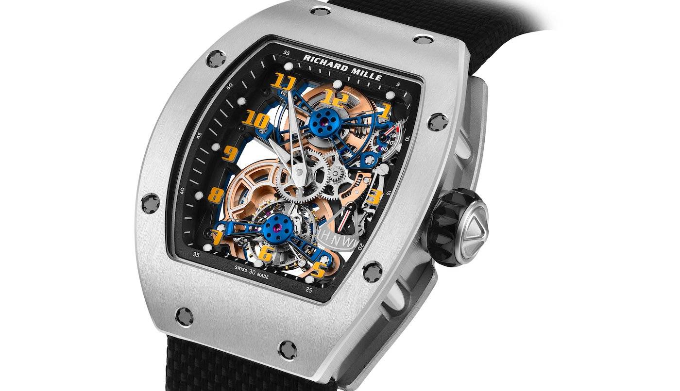 Richard Mille RM 17-02 Tourbillon en titanio