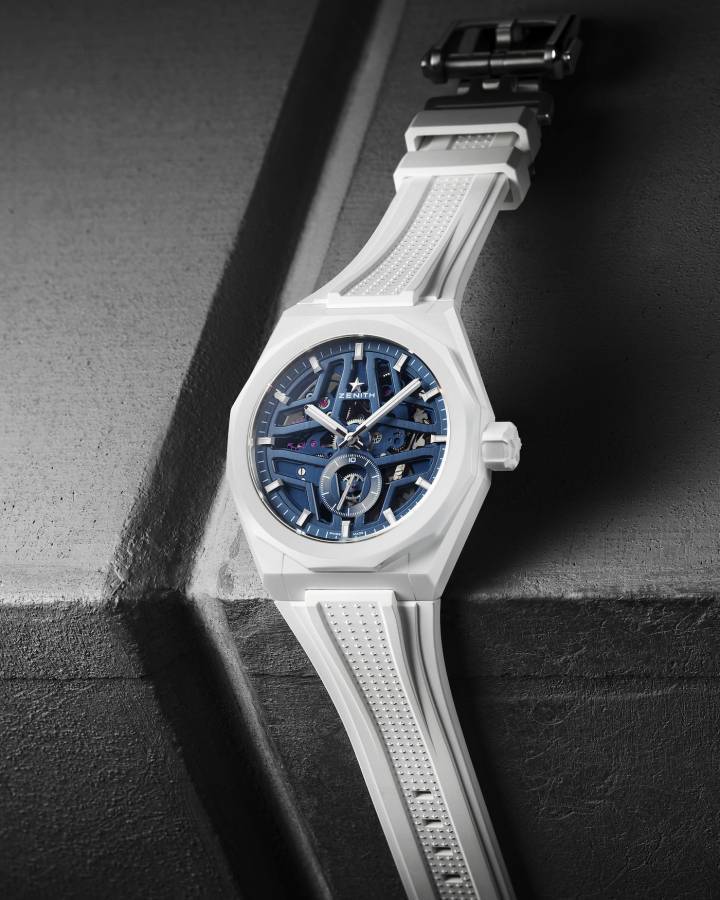 Zenith revela el Defy Skyline White Ceramic Skeleton