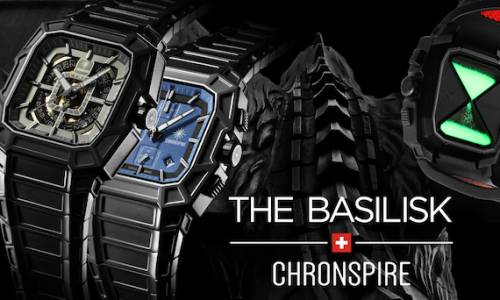 Presentando a Chronospire y el nuevo reloj Basilisk 