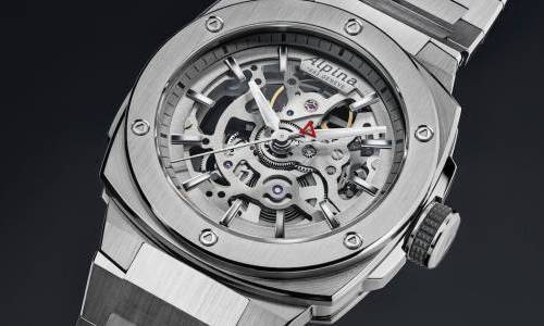 Alpiner Extreme Skeleton Automatic muestra la mecánica expuesta