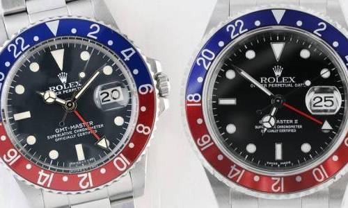 Desempeño del Rolex GMT-Master y el GMT-Master II