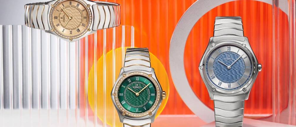 El nuevo diseño de la esfera renueva la colección Sport Classic de Ebel