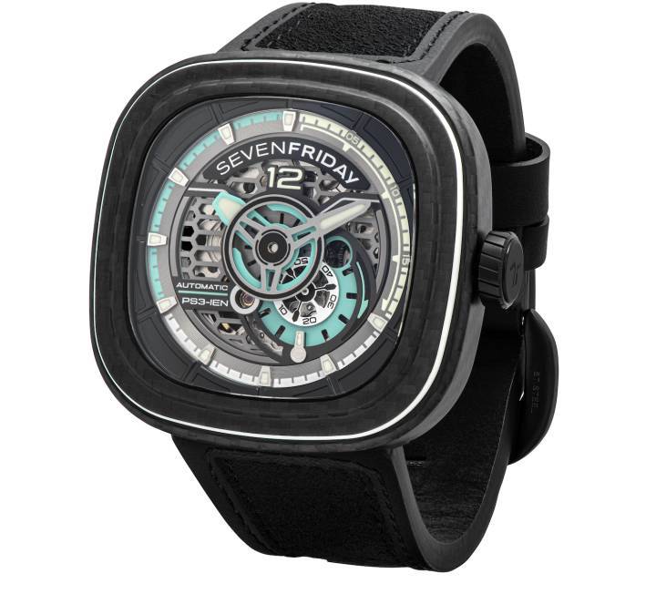 SevenFriday: nuevas Ediciones de Carbono PS3/01 & PS2/02