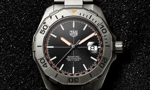 TAG HEUER Y BAMFORD SE ASOCIAN EN UNA EDICIÓN ESPECIAL DEL AQUARACER