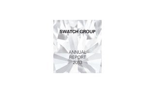 Swatch Group: Informe Anual 2013