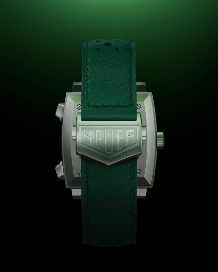 TAG Heuer Monaco Chronograph entra en un nuevo capítulo con el verde de las carreras