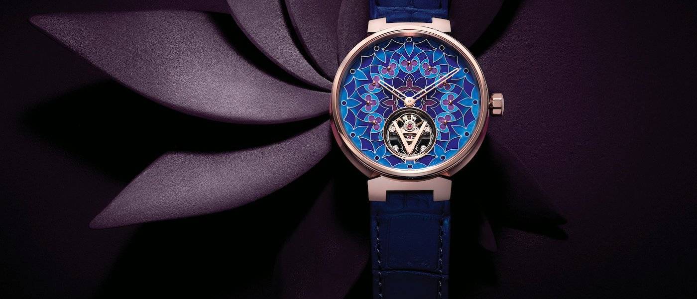 Louis Vuitton presenta el Tambour Moon Flying Tourbillon Kaleidoscope