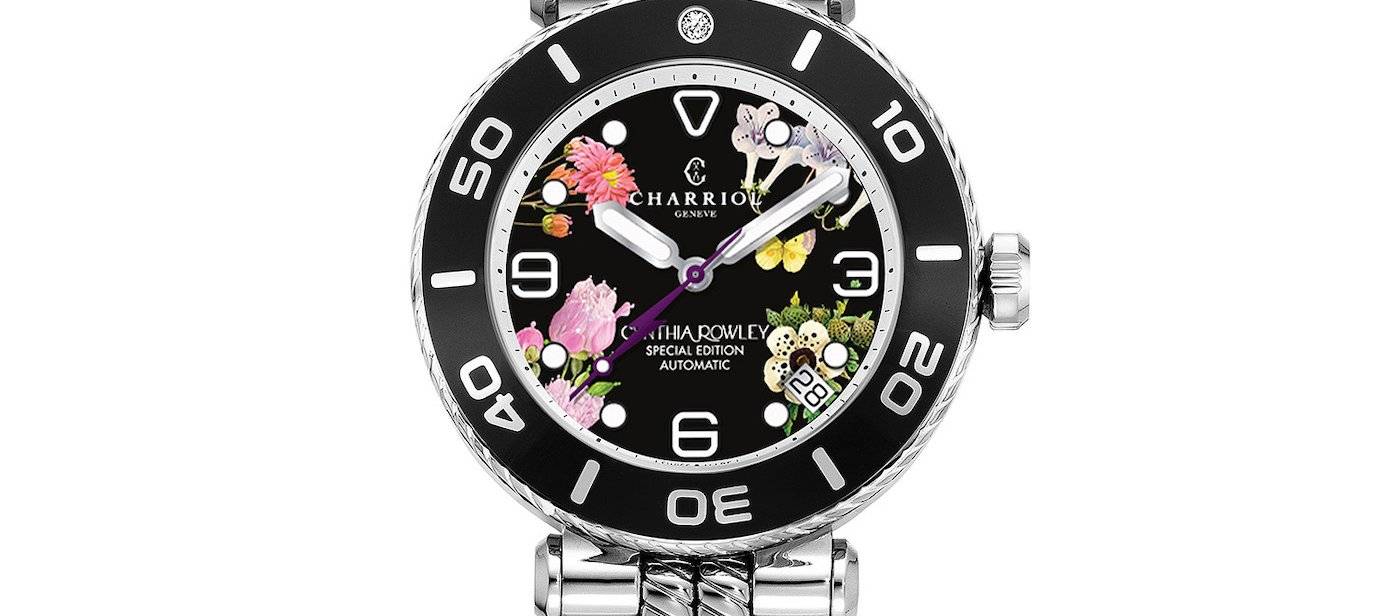 Charriol x Cynthia Rowley lanzan el Limited-Edition Surf Navigator Watch