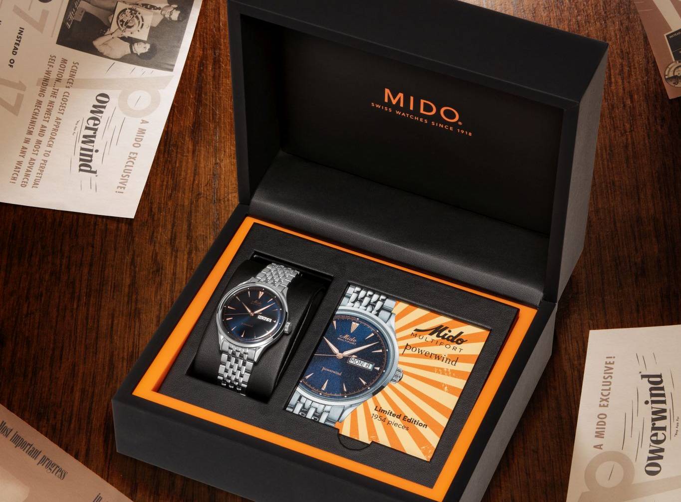 Mido lanza el Multifort Powerwind Chronometer