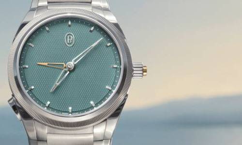 Parmigiani Fleurier Tonda PF GMT Rattrapante ahora en Verzasca Green