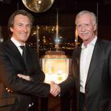 Bruno Grande, COO de JeanRichard (izquierda) y Sully Sullenberger