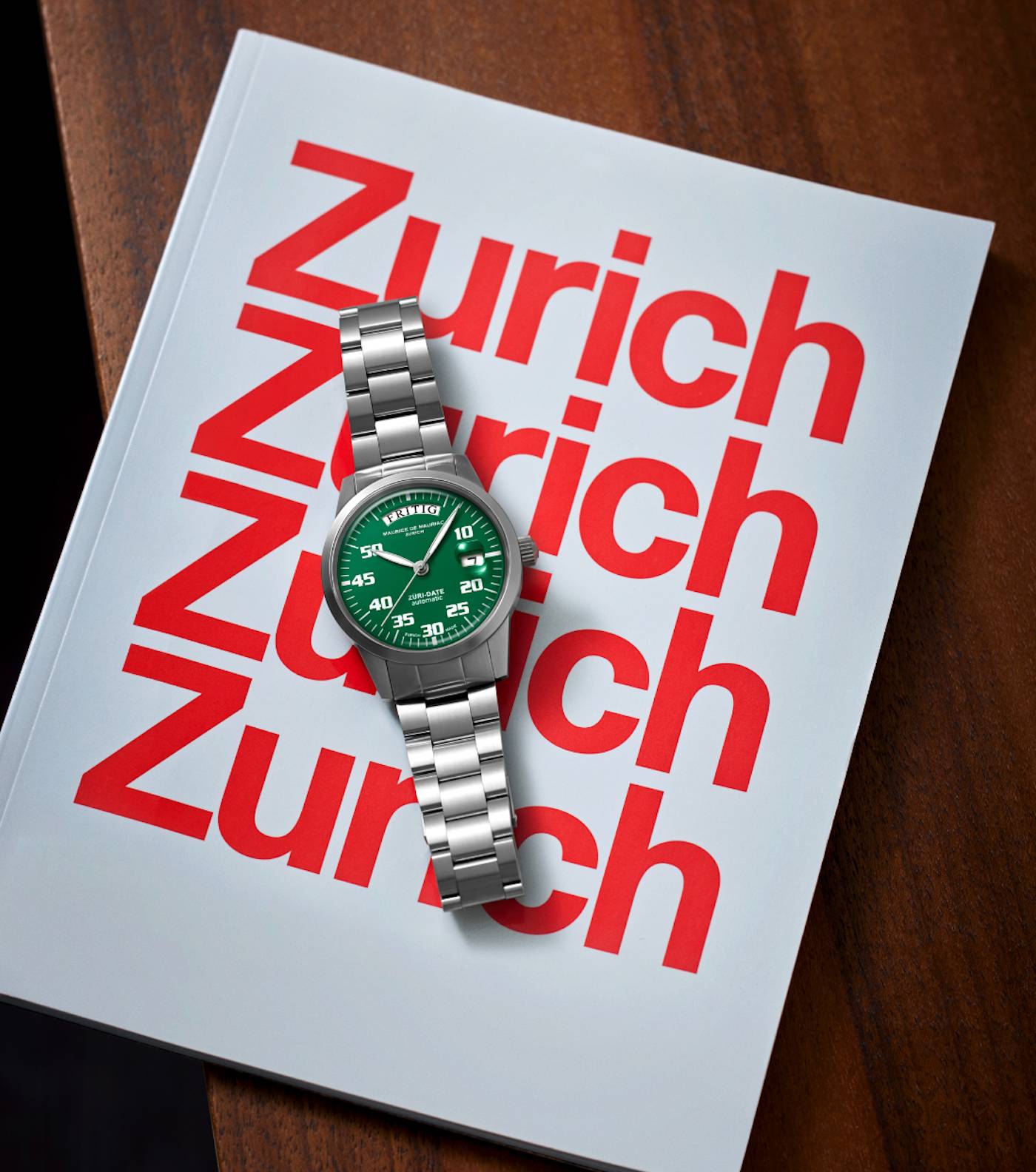 El nuevo Züri-Date de Maurice de Mauriac encarna los colores de la Zúrich cotidiana
