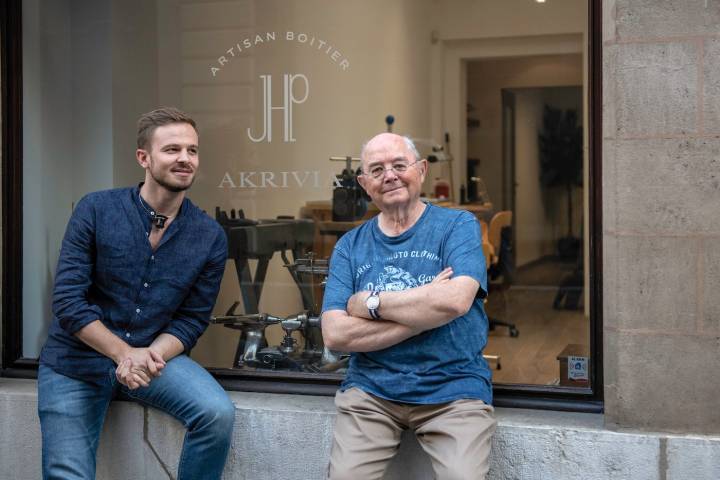 Rexhep Rexhepi ha unido fuerzas con Jean-Pierre Hagmann, un legendario maestro en la fabricación de cajas.