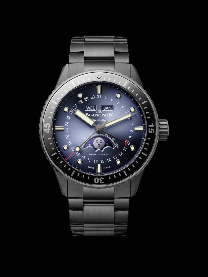 Nuevo Blancpain Bathyscaphe Quantième Complet Phases de Lune