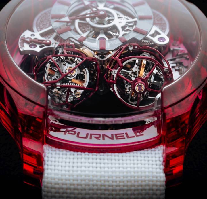 Purnell presenta el Escape II Unique Absolute Sapphire “Hancock Red”