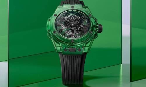 Hublot Big Bang Tourbillon Automatic Green SAXEM edición limitada