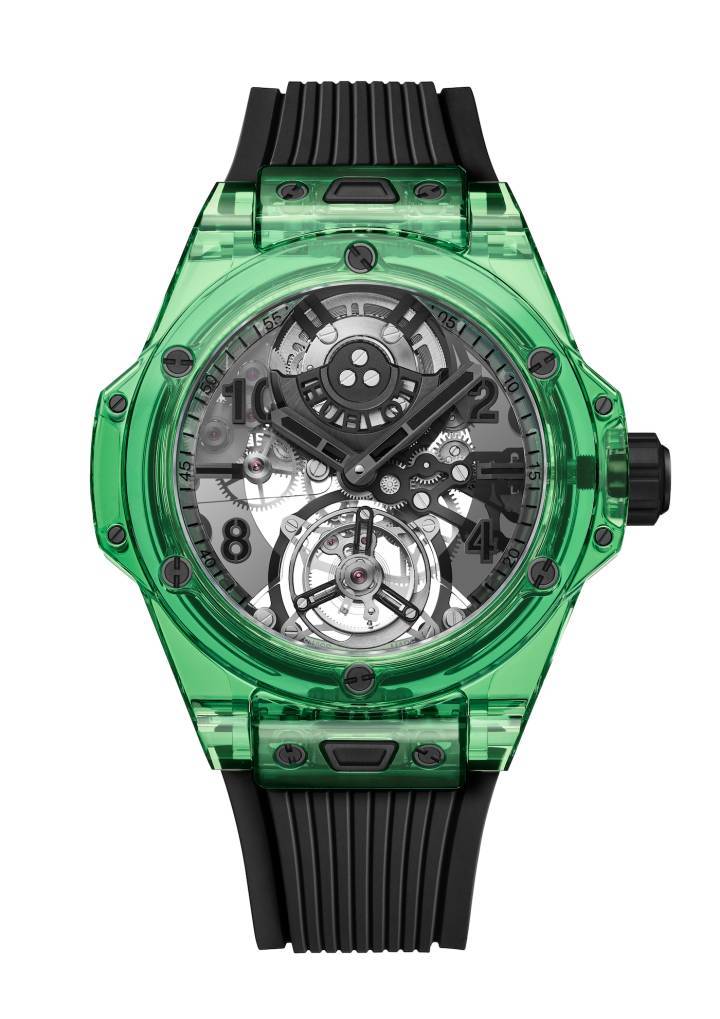 Hublot Big Bang Tourbillon Automatic Green SAXEM edición limitada