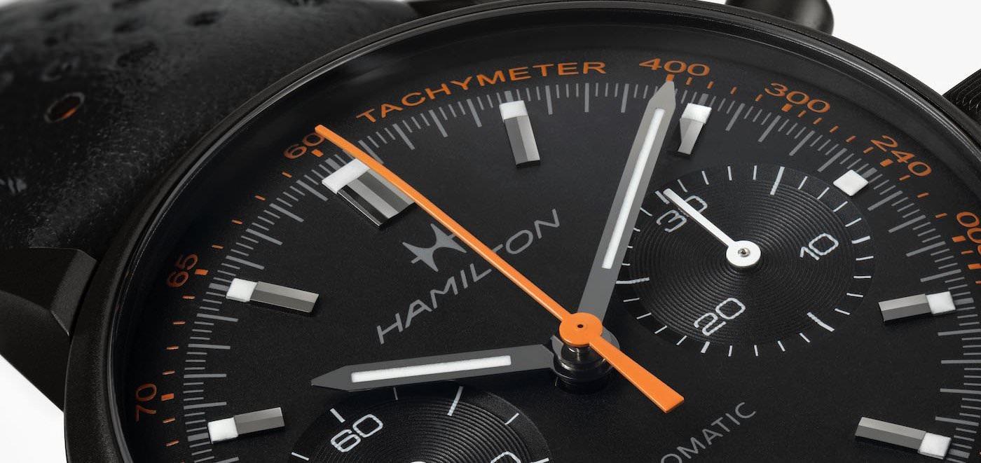 Velocidad, adrenalina y precisión: el nuevo Intra-Matic Auto Chrono de Hamilton