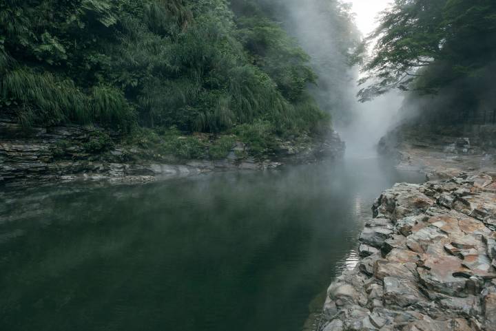 La provincia de Akita, en el norte de Japón, alberga una gran cantidad de fuentes termales.