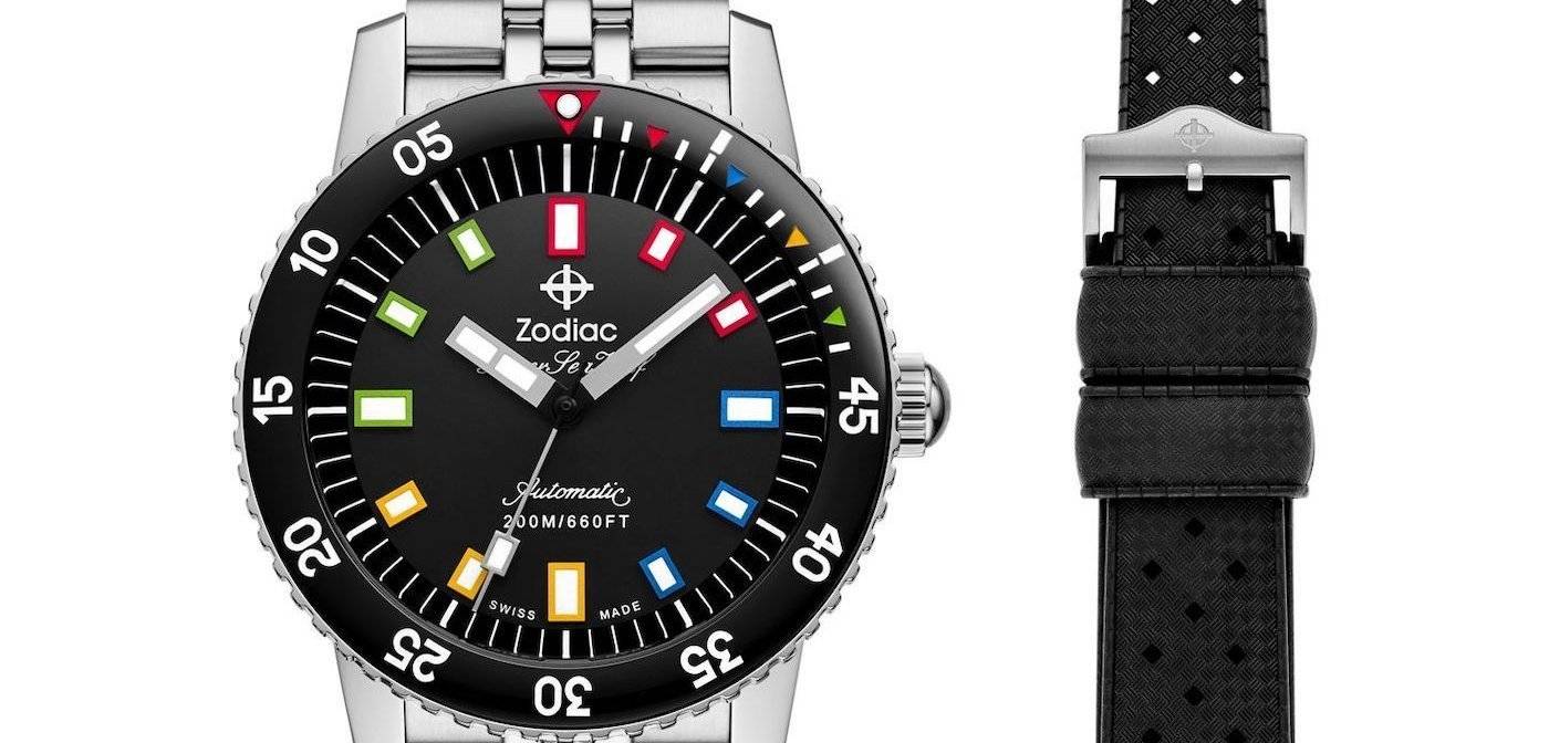 eBay y Zodiac se unen para lanzar el reloj de buceo Super Sea Wolf de edición limitada