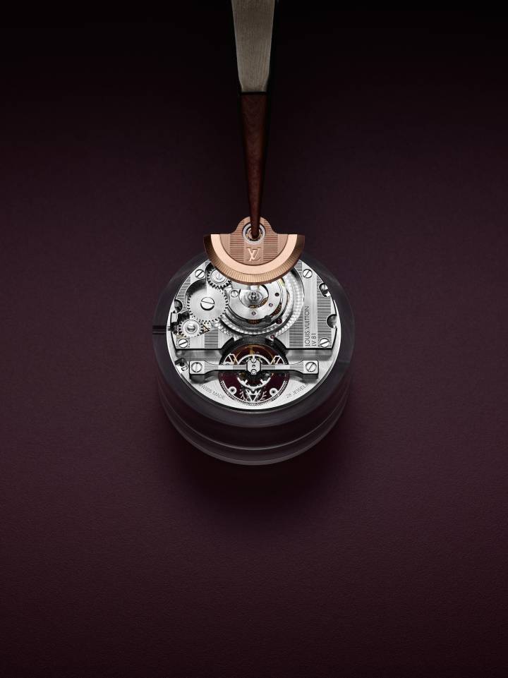 Louis Vuitton presenta el Tambour Moon Flying Tourbillon Kaleidoscope