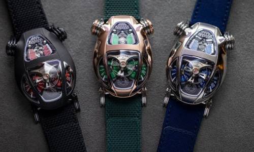 Bvlgari x MB&F Serpenti transformados en esculturas cinéticas