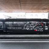 La locomotora Suiza con el nuevo anuncio de Maurice Lacroix 