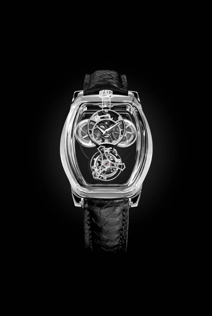 ArtyA presenta el Curvy Purity Tourbillon en una elegante caja de zafiro