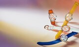 Fabergé presenta la colección de relojes Colours of Love Eggsistence