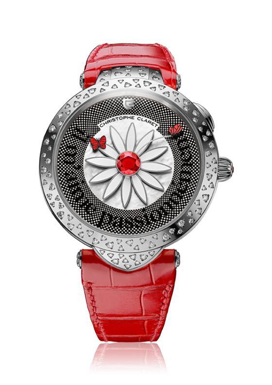 Christophe Claret se pone romántico con el Marguerite tachonado de diamantes