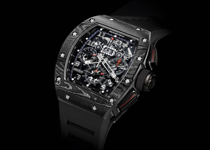 Reloj RM 011 carbono NTPT® de carga automática de Richard Mille