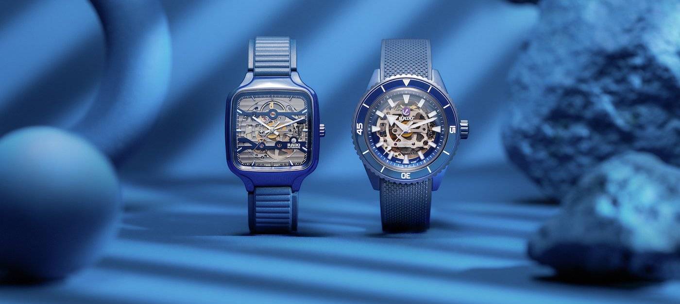 Rado añade tonos de azul a sus dos favoritos skeletons