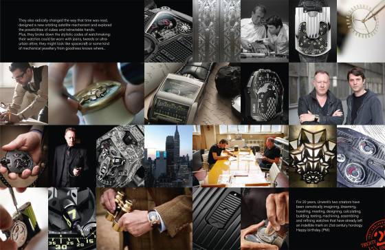 TODOS LOS OJOS SOBRE… ¡URWERK cumple 20 años! 