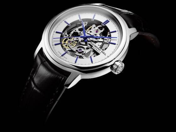 Raymond Weil se centra en lo esencial con el Maestro Skeleton