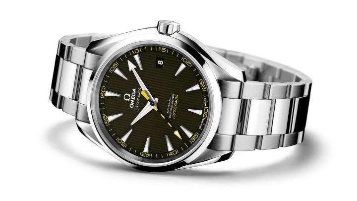 El Omega Seamaster Aqua Terra, soporta campos de alrededor de 15.000 gauss con su calibre Co-Axial 8508