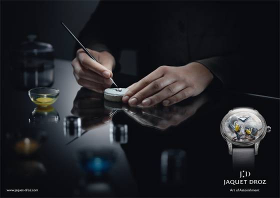 La Nueva Campaña Publicitaria de Jaquet Droz “Art of Astonishment” 