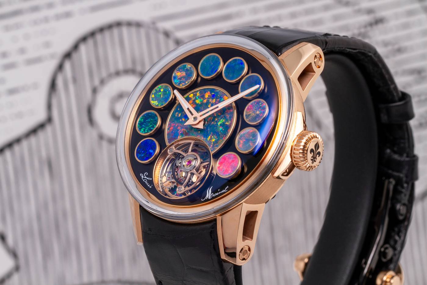 Louis Moinet Geopolis Opal pieza única: una búsqueda de la perfección