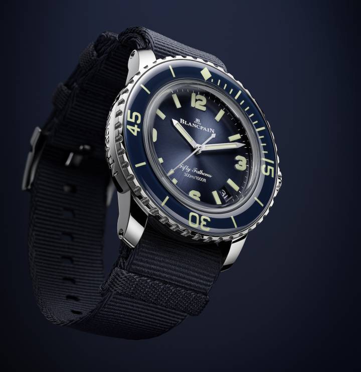 Una edición única del Blancpain Fifty Fathoms 70th Anniversary Act 1 para Only Watch 2023