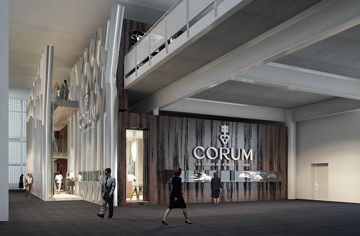 Una vista previa del nuevo stand de Corum