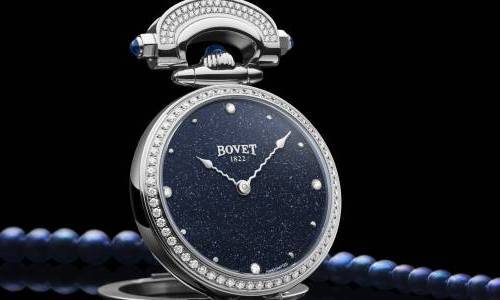 Bovet: un nuevo Miss Audrey en aventurina azul