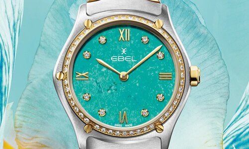 Ebel presenta el Sport Classic Lady Turquoise