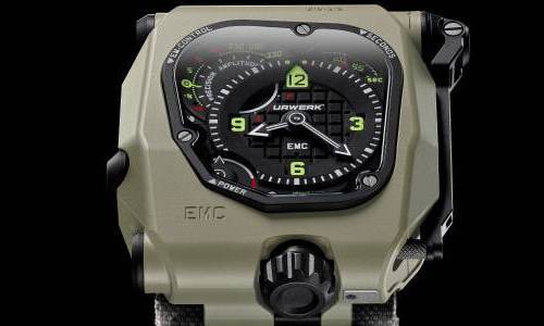 Urwerk EMC Time Hunter Desert Sage version