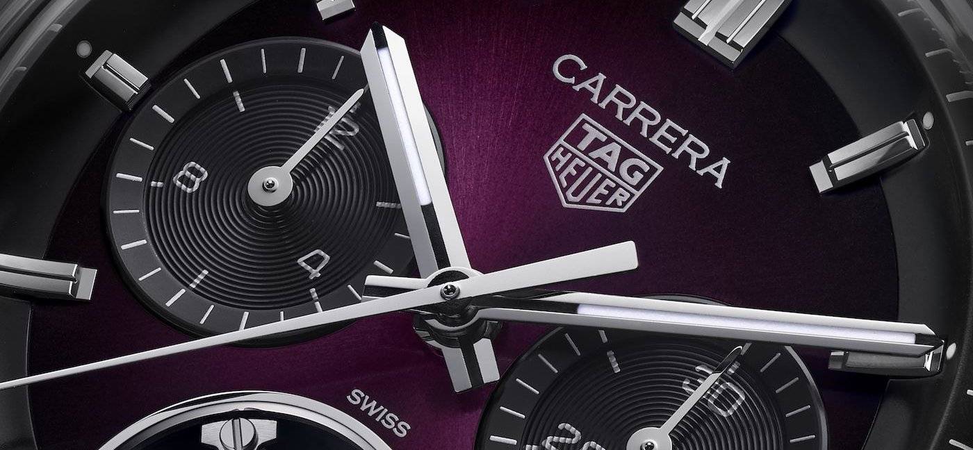 TAG Heuer Carrera: Presentando nuevas ediciones moradas