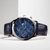 SLIM QUANTIÈME PERPETUEL PLATINE de Hermès