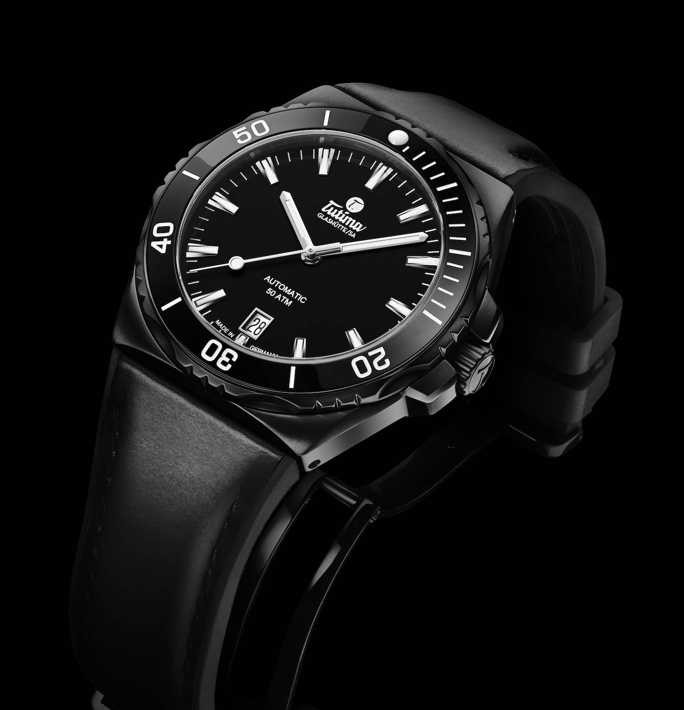 Tutima Glashütte M2 Seven Seas S Black Limited Edition